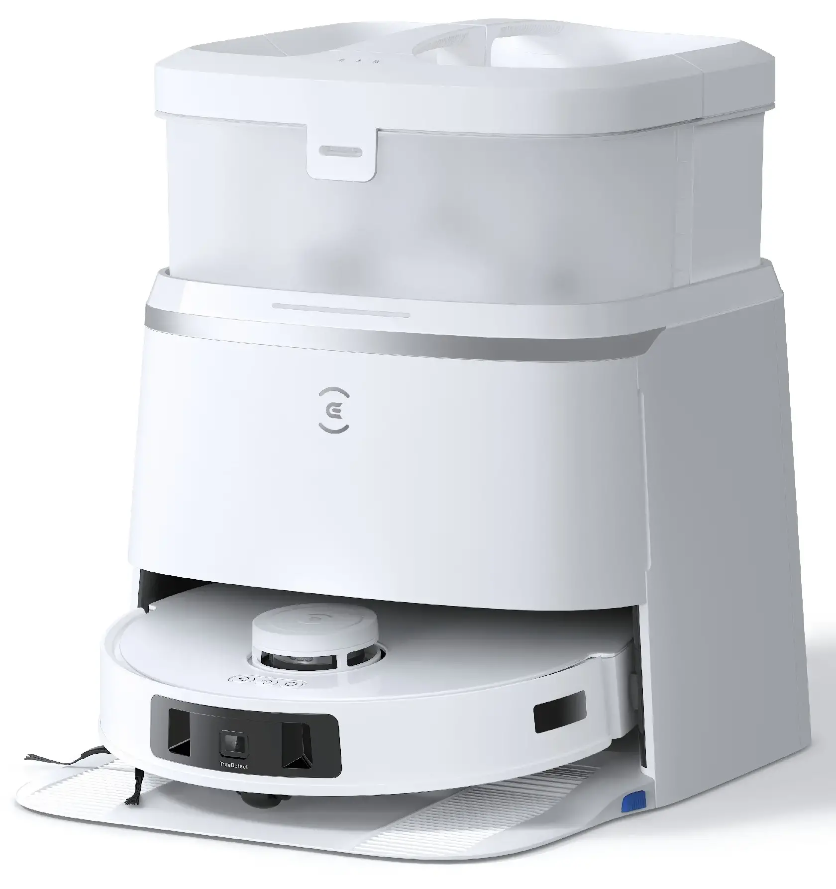 Robot sprzątający Ecovacs Deebot T30 Pro Omni Silver Funkcja mopowania Stacja oczyszczająca Tworzenie mapy pomieszczenia 65dB