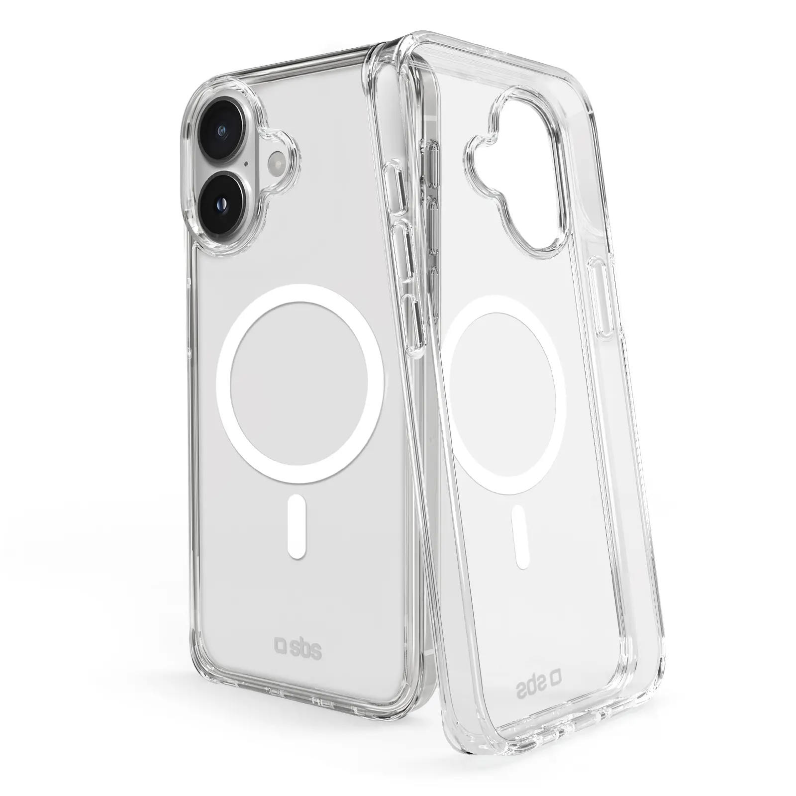 Etui SBS Light Mag do iPhone 16 Plus Przezroczysty