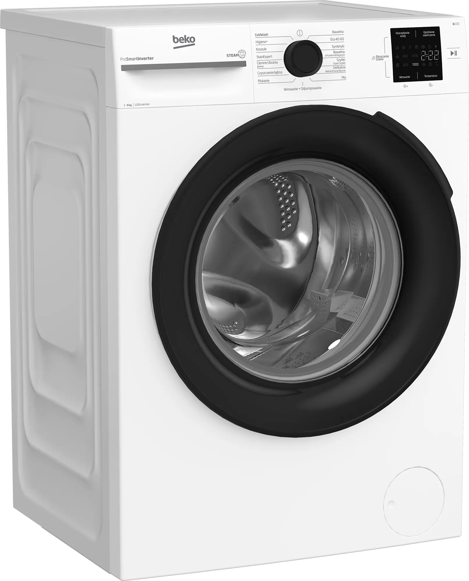 Pralka Beko b100 BM1WFU39225WPB 9kg 1200obr/min