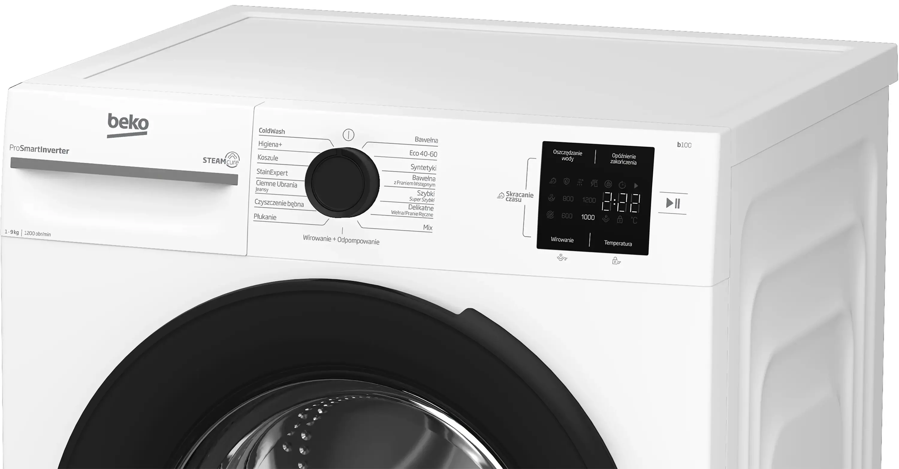 Pralka Beko b100 BM1WFU39225WPB 9kg 1200obr/min
