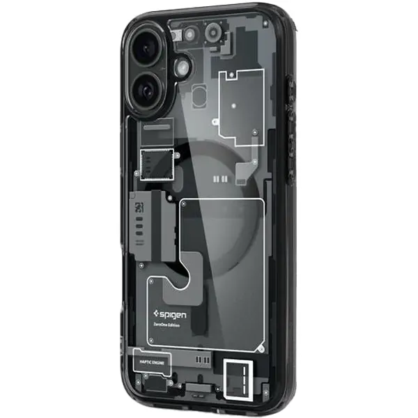 Etui Spigen Ultra Hybrid MagSafe Zero One do iPhone 16 Czarny