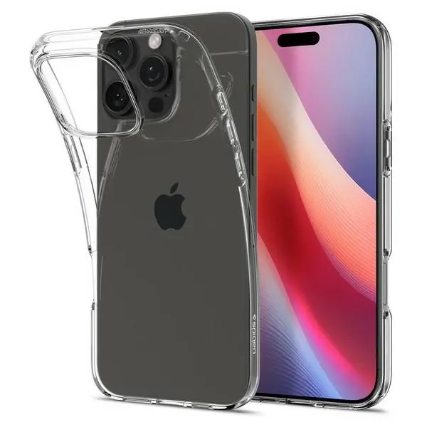 Etui Spigen Liquid Crystal do iPhone 16 Pro Przezroczysty