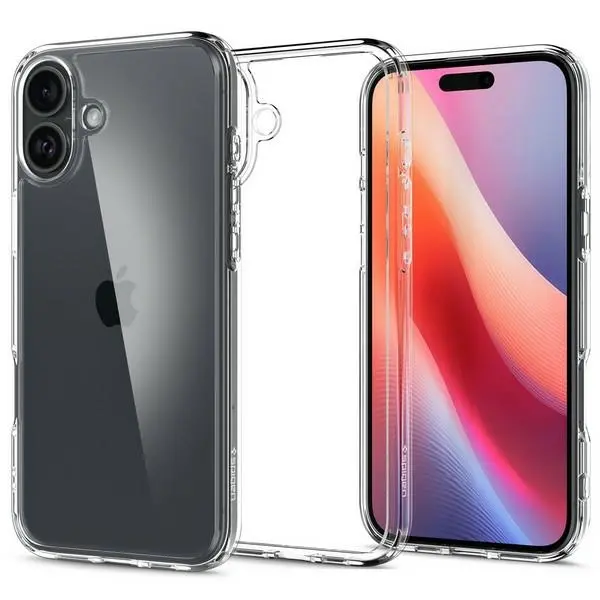 Etui Spigen Ultra Hybrid do iPhone 16 Przezroczysty