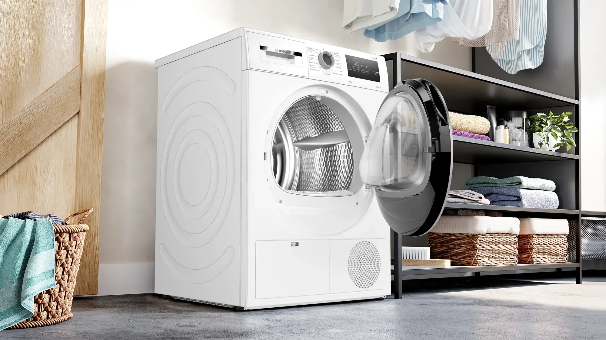Suszarka Bosch Serie 4 WTH8669EPL 61,3cm 8kg