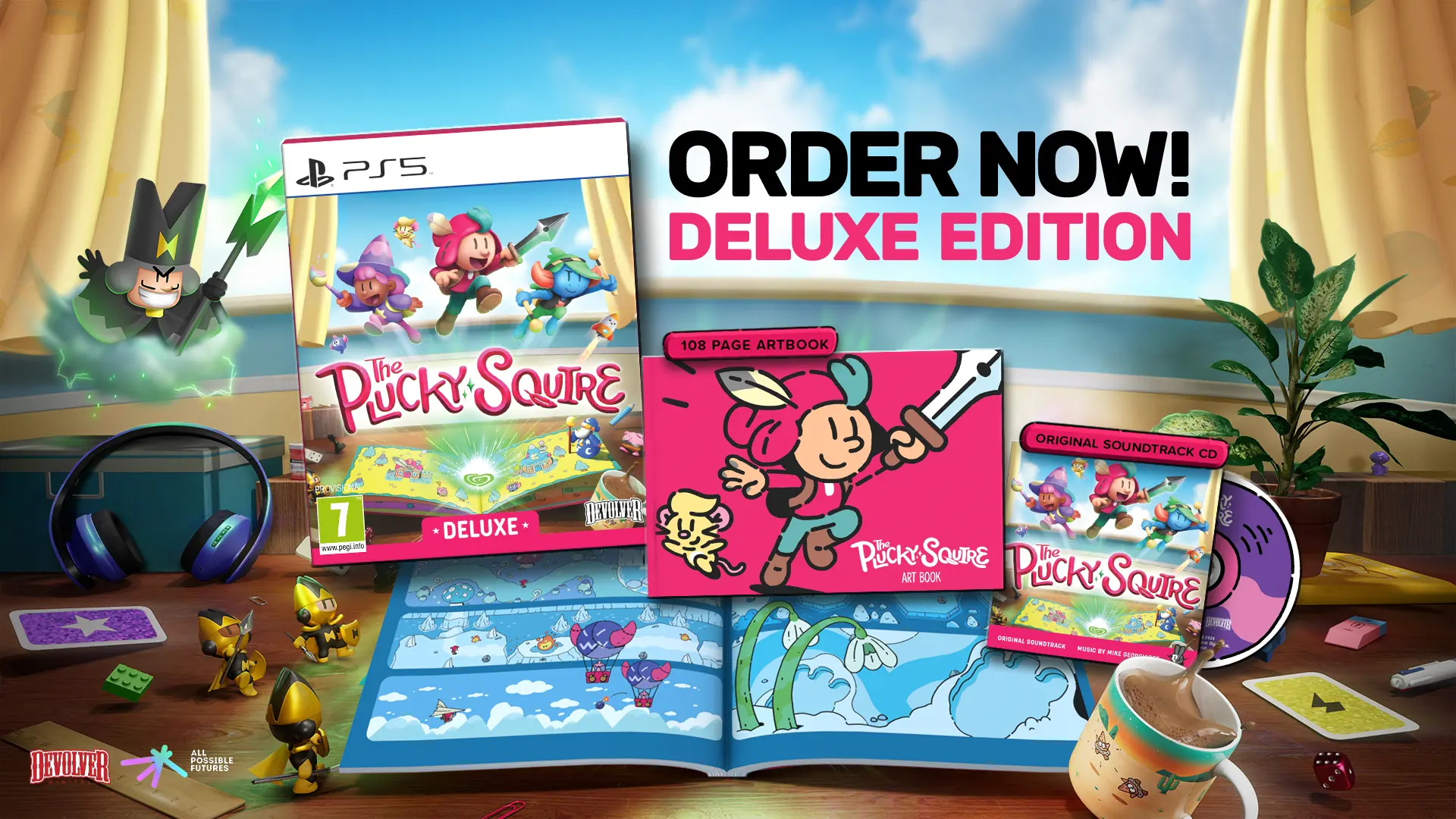 The Plucky Squire Devolver Deluxe Gra na PS5