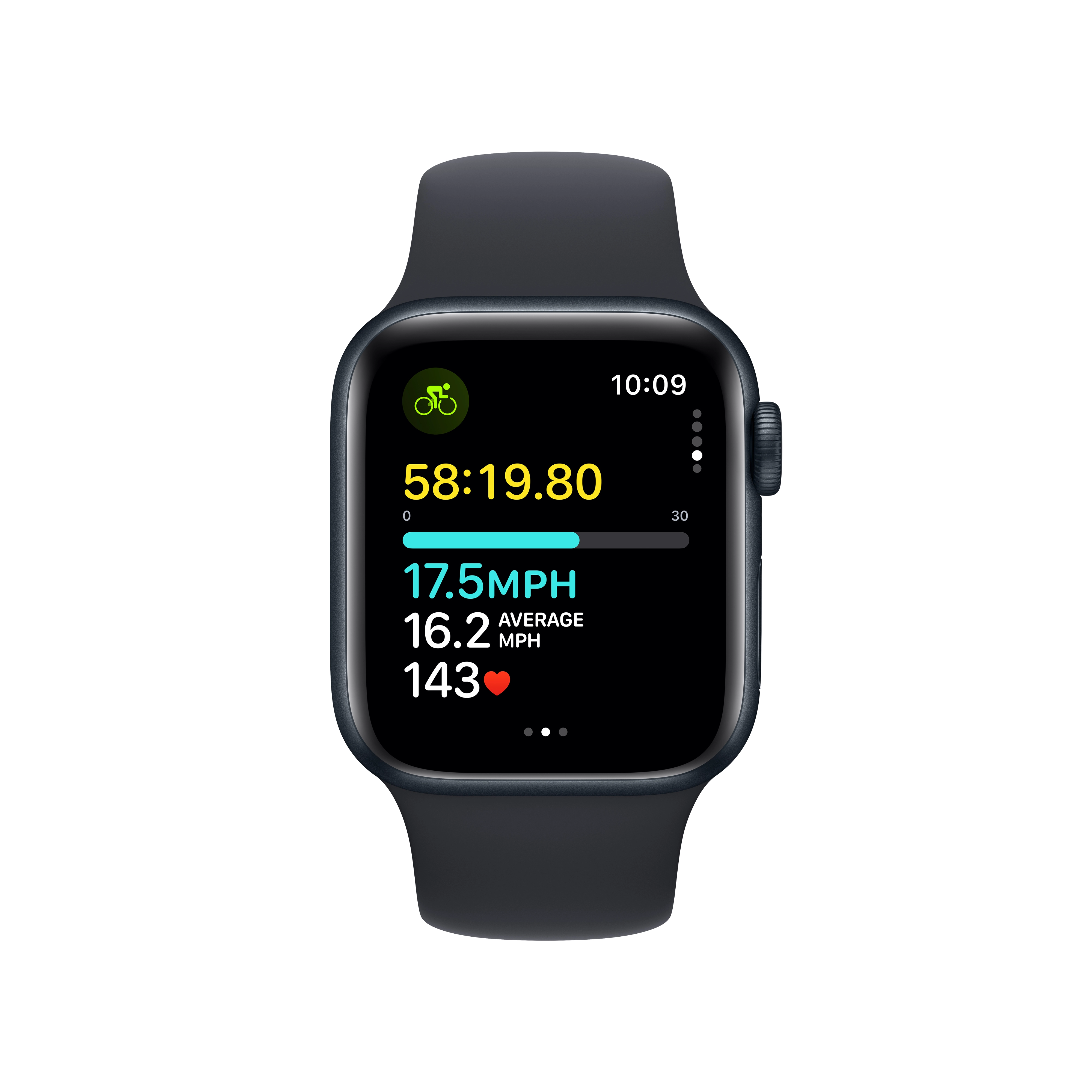 Apple Watch SE 2gen GPS koperta 40mm z aluminium Północ pasek sportowy Północ M/L
