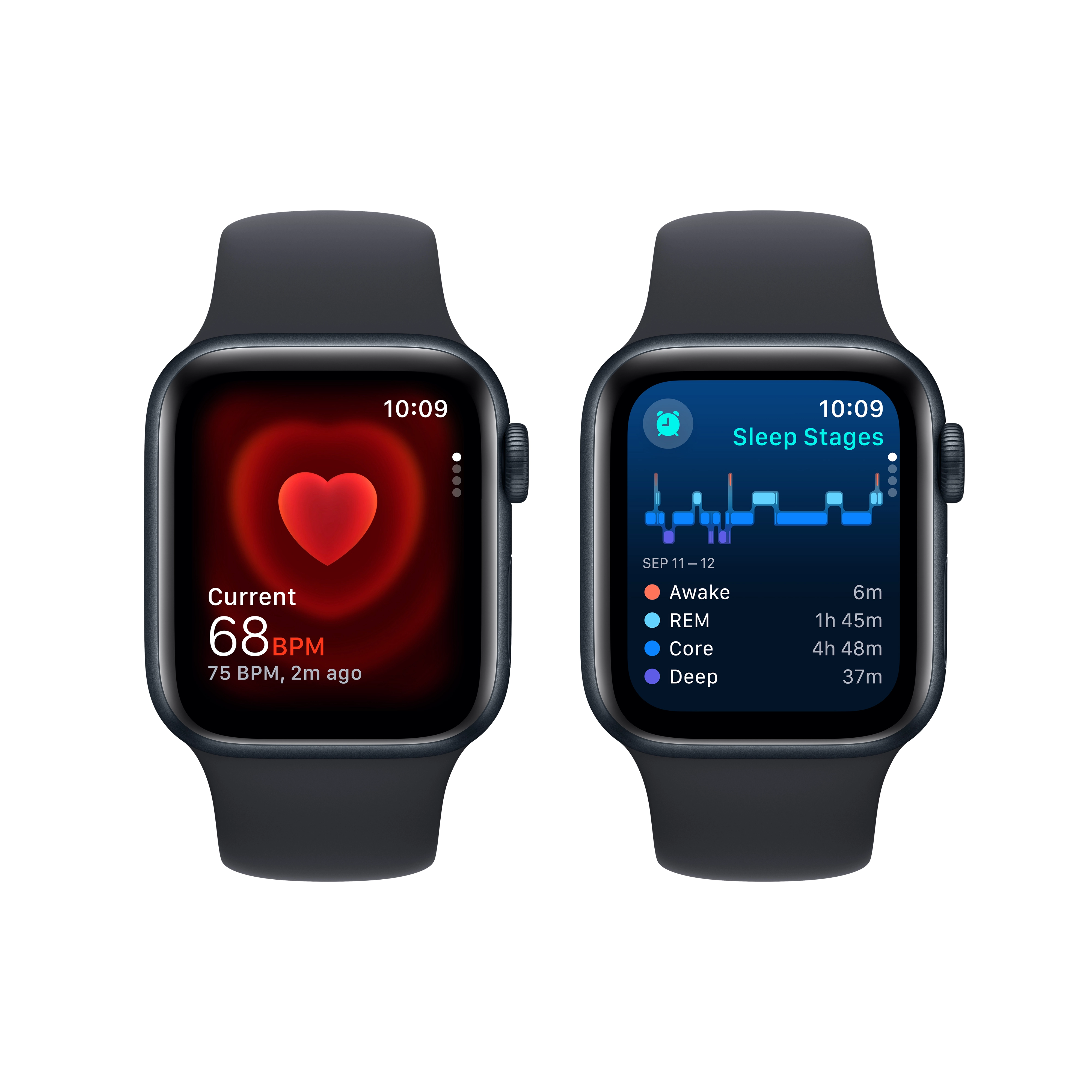 Apple Watch SE 2gen GPS koperta 40mm z aluminium Północ pasek sportowy Północ M/L