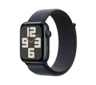 Smartwatch Apple Watch SE 2gen GPS koperta 40mm z aluminium Północ sportowa opaska Atramentowy