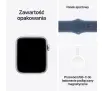 Smartwatch Apple Watch SE 2gen GPS koperta 44mm z aluminium Srebrny pasek sportowy Denim M/L