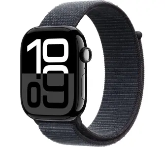 Smartwatch Apple Series 10 GPS + Cellular koperta 46mm aluminium onyks opaska sportowa atramentowy