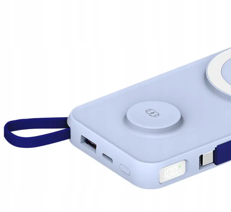 Powerbank 3mk PasteUP 10000mAh 22,5W MagSafe Qi Niebieski