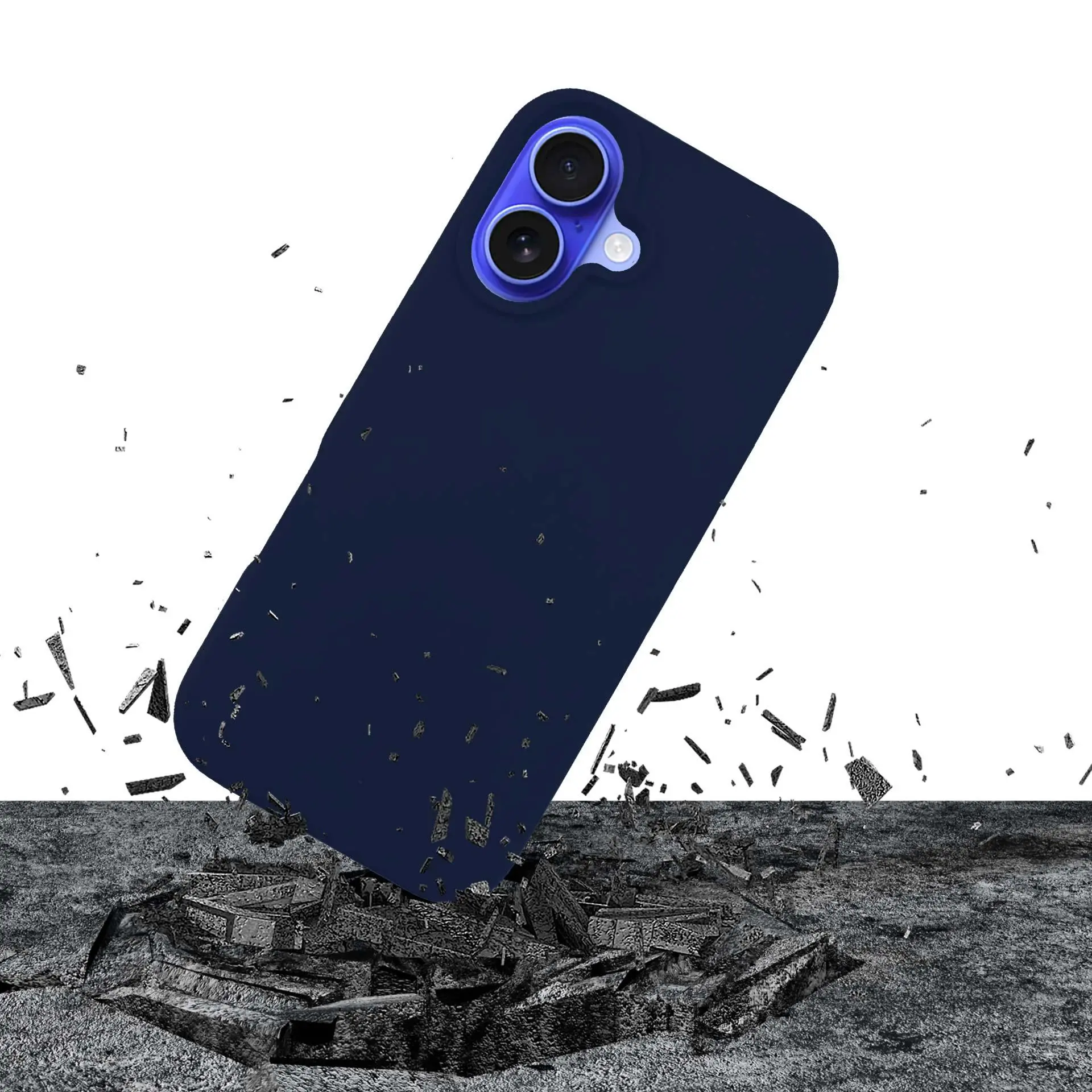 Etui 3mk Silicone Case do iPhone 16 Plus Czarny