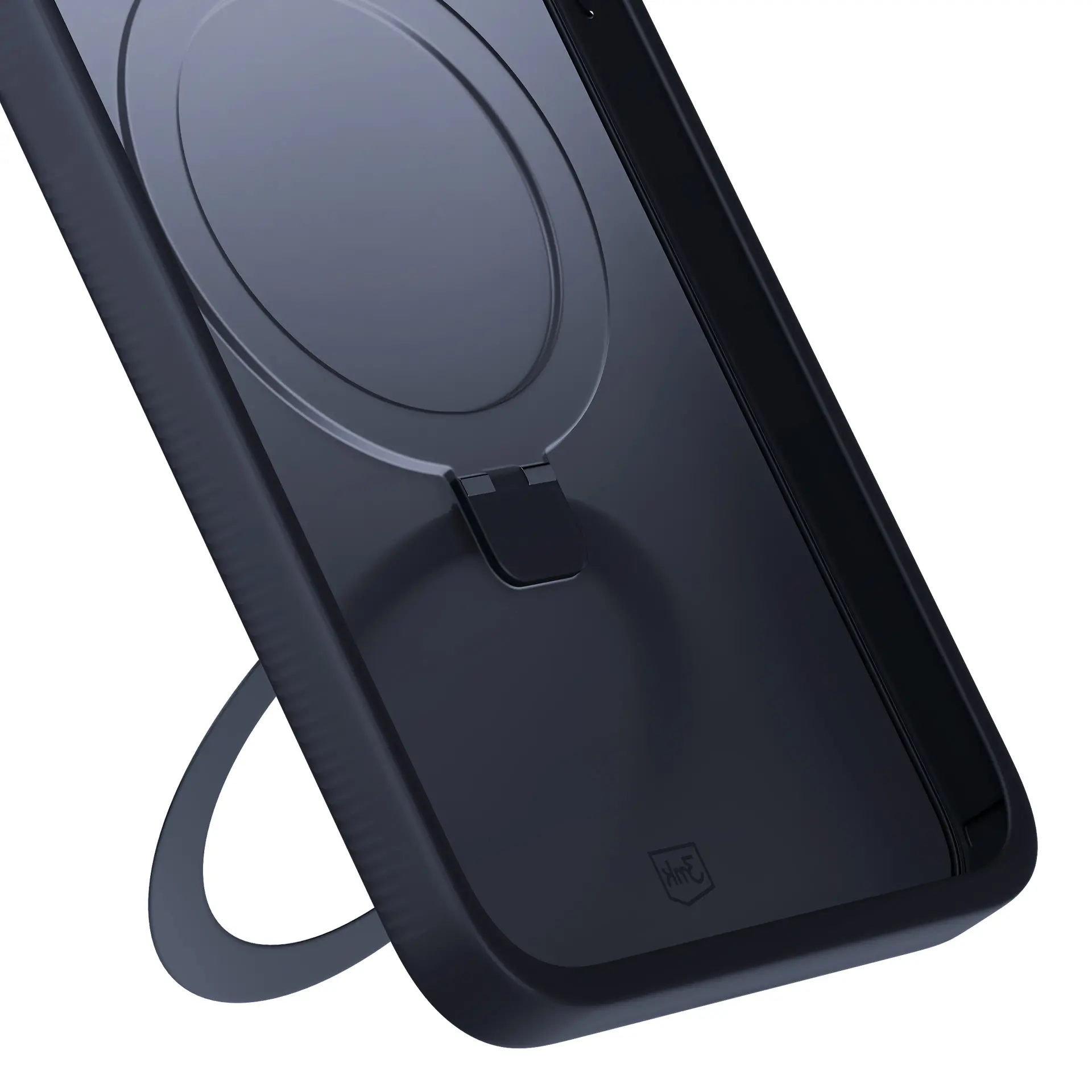 Etui 3mk Smoke Case Mag&Stand do iPhone 15 Pro Max Czarny
