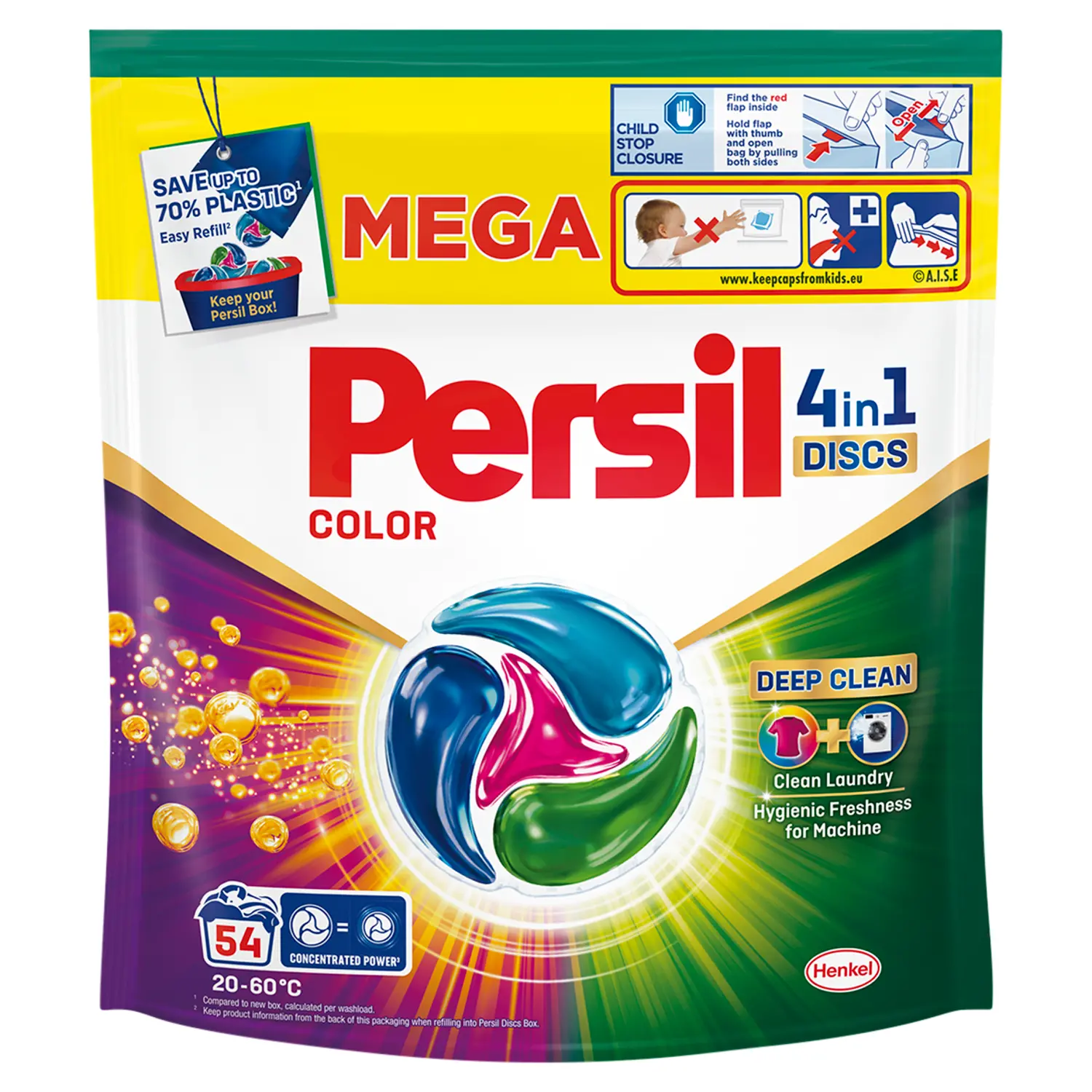 Persil Discs Color 4w1 54szt.