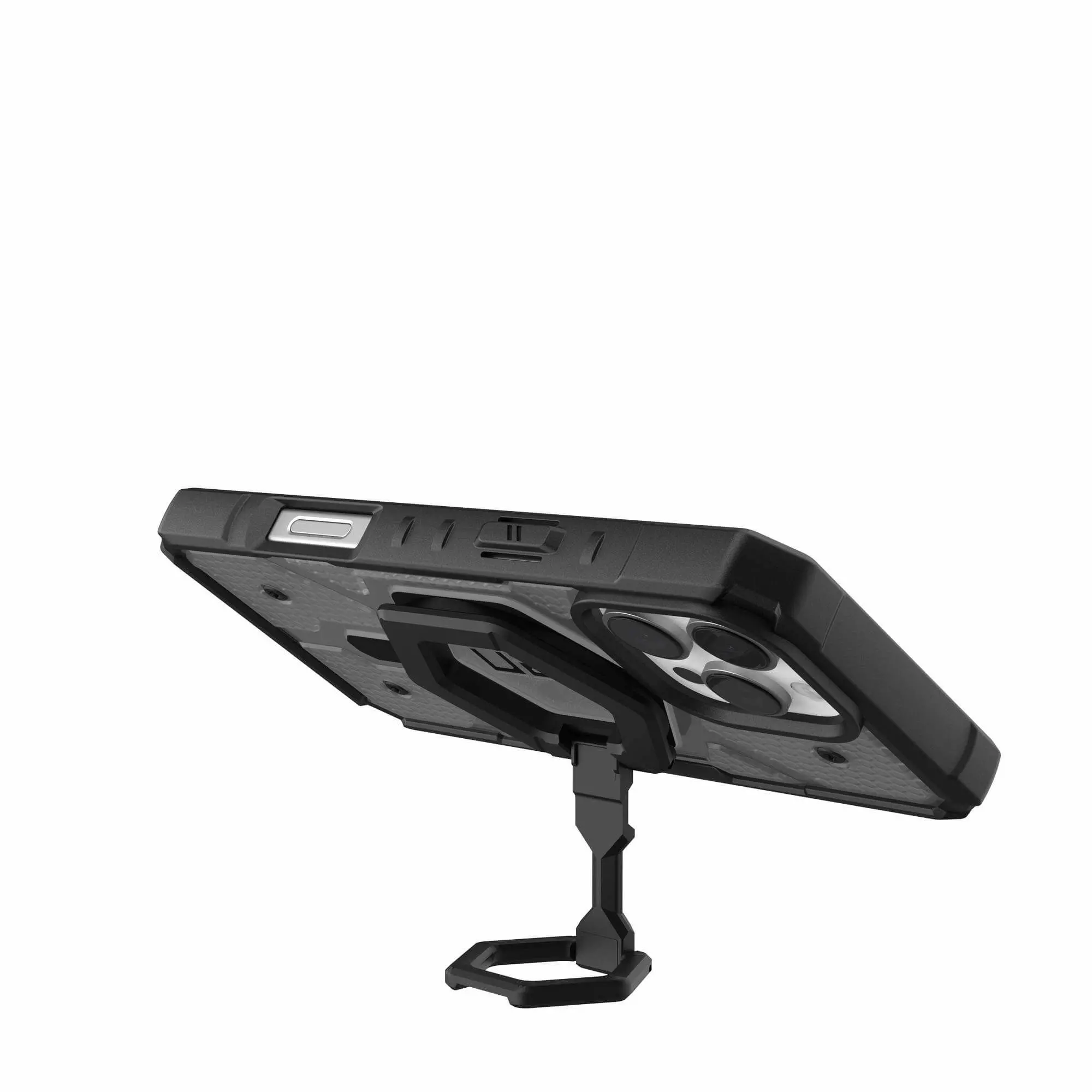 Etui UAG Bundle Pathfinder Clear Case Magsafe agnetic Ring with Stand & Grip do iPhone 16 Pro Max Ash