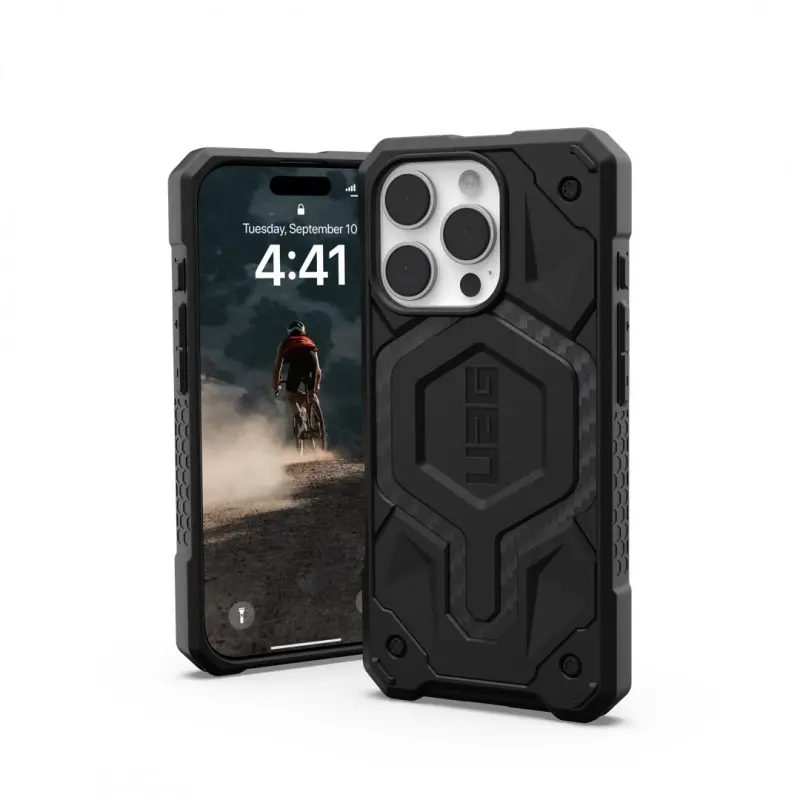 Etui UAG Monarch Pro Case MagSafe do iPhone 16 Pro Max Carbon Fiber