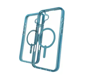 Etui Zagg Santa Cruz Snap MagSafe do iPhone 16 Plus Niebieski