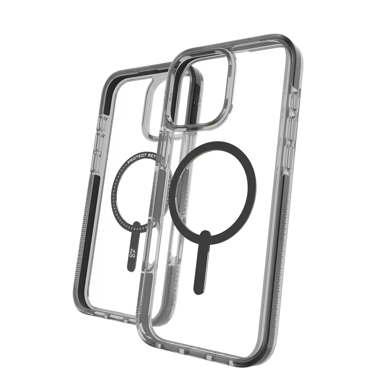 Etui Zagg Santa Cruz Snap MagSafe do iPhone 16 Pro Czarny