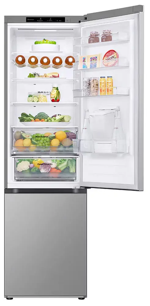 Lodówka LG GBF3202DPY Pełny No Frost 203cm Dystrybutor wody Komora świeżości Srebrny