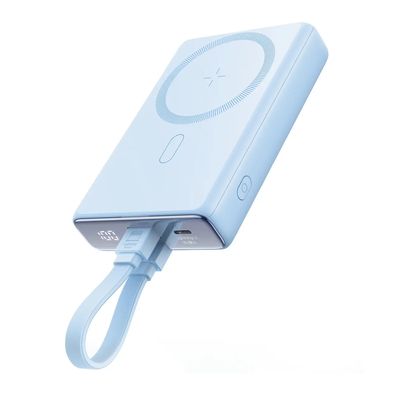 Powerbank Joyroom JR-PBM01 10000mAh 20W Magnetyczny z podstawką Niebieski