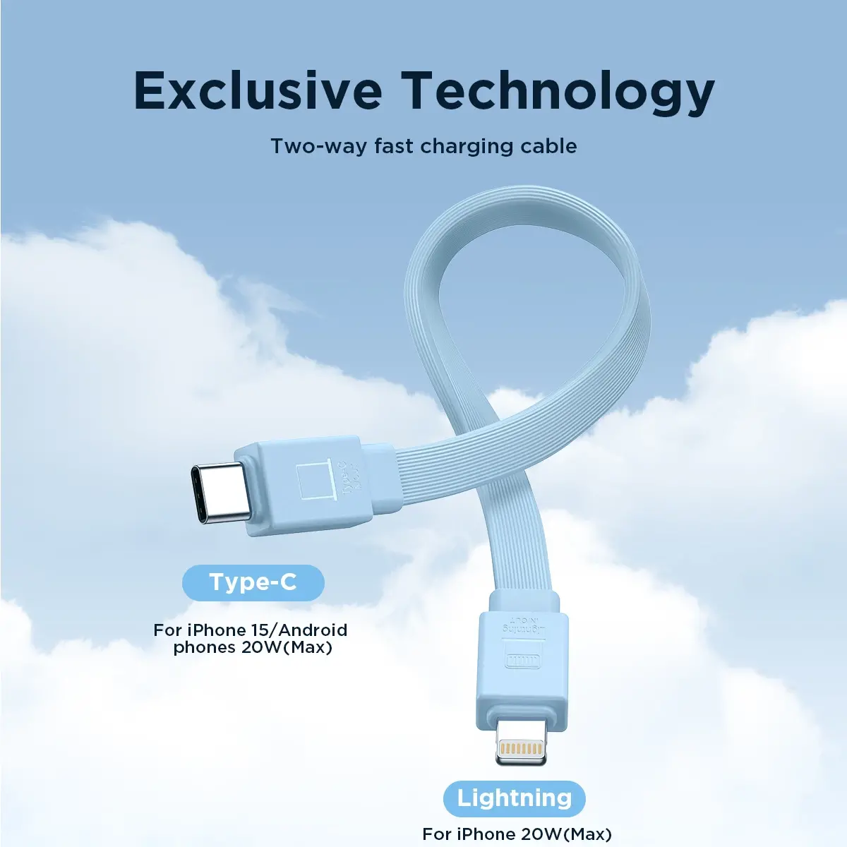 Powerbank Joyroom JR-PBM01 10000mAh 20W Magnetyczny z podstawką Niebieski