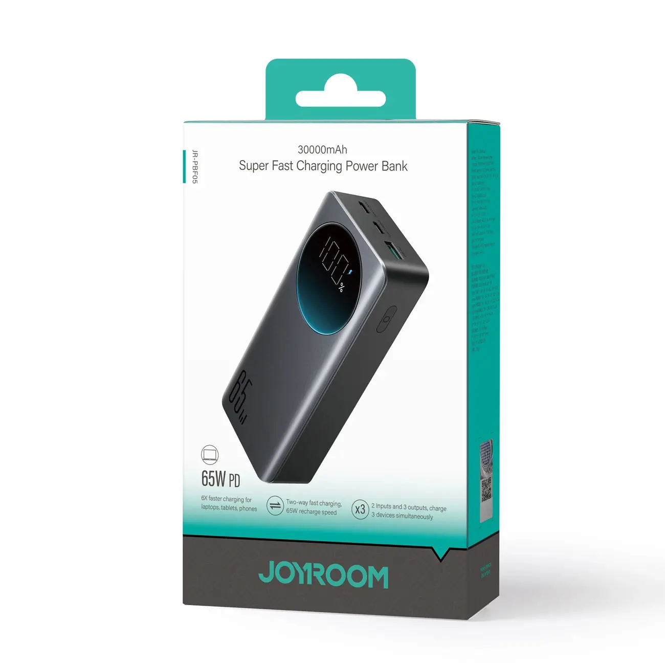 Powerbank Joyroom JR-PBF05 30000mAh 65W Czarny