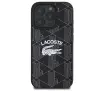 Etui Lacoste Monogram Vintage Logo MagSafe do iPhone 16 Pro Max Czarny
