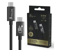 Extralink USB-C do USB-C 240W 2m Czarny