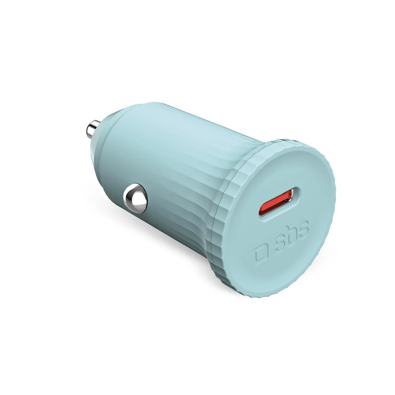 Ładowarka samochodowa SBS ECO Car GRS USB-C 25W Niebieski