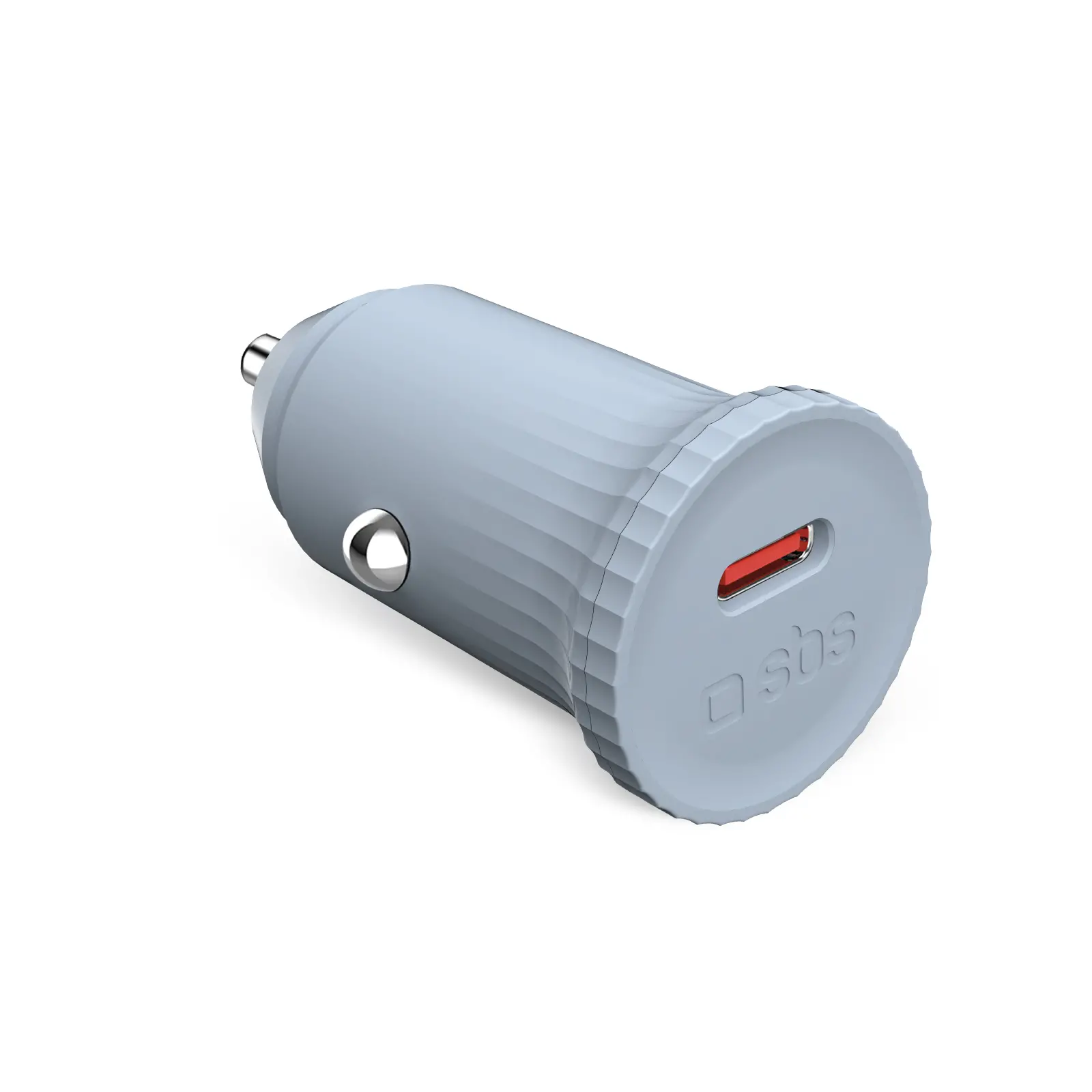 Ładowarka samochodowa SBS ECO Car GRS USB-C 25W Zielony