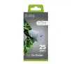 Ładowarka samochodowa SBS ECO Car GRS USB-C 25W Zielony
