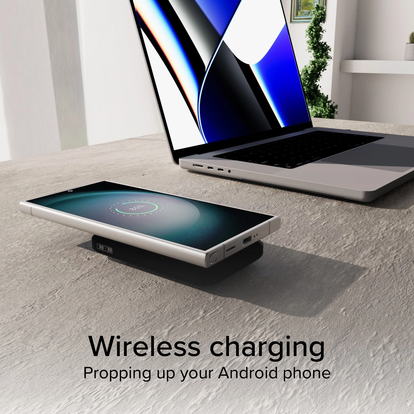 Powerbank SBS TTBB10000FANMAG Frezee Mag 10000mAh PD18W Czarny