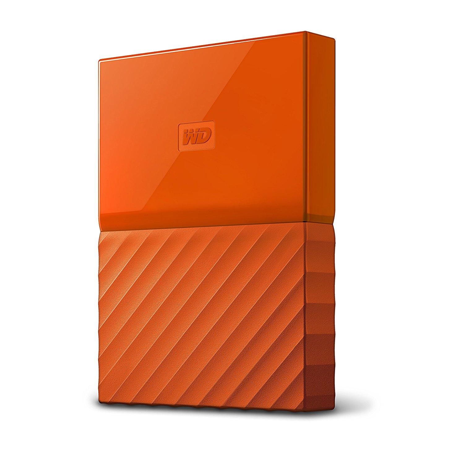 Dysk WD My Passport 3TB 2,5" USB 3.0 (pomarańczowy)