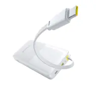 Baseus Bipow 2 Digital Display 10000mAh 20W Biały