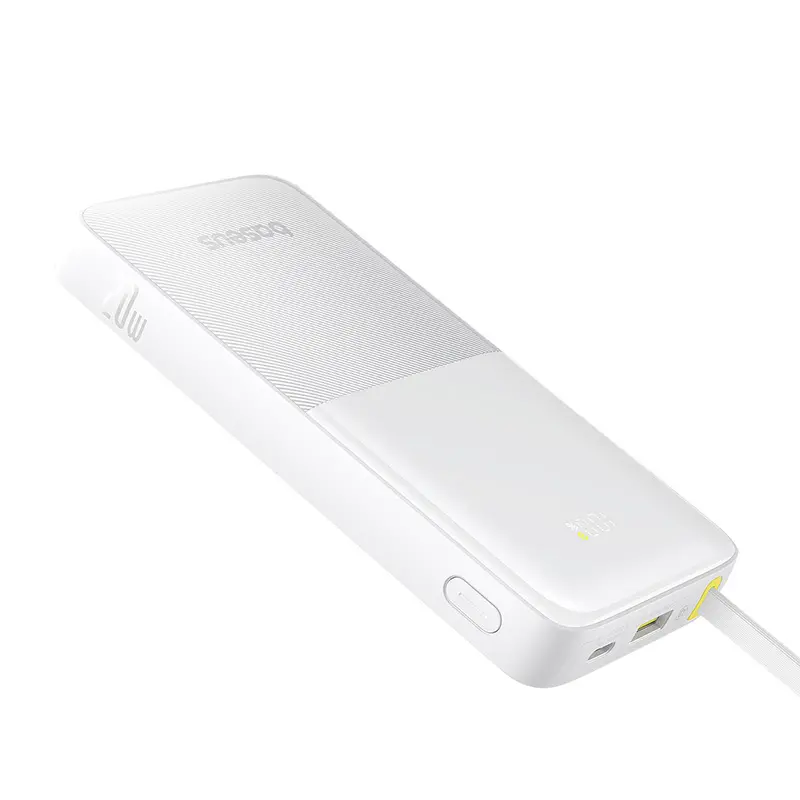 Powerbank Baseus Bipow 2 Digital Display 10000mAh 20W Biały