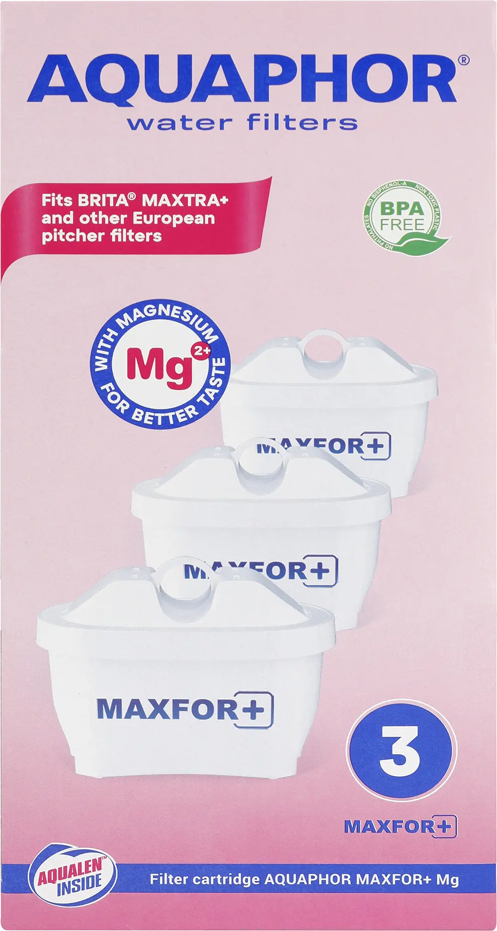Wkład filtrujący Aquaphor Maxfor Plus Mg 3szt.