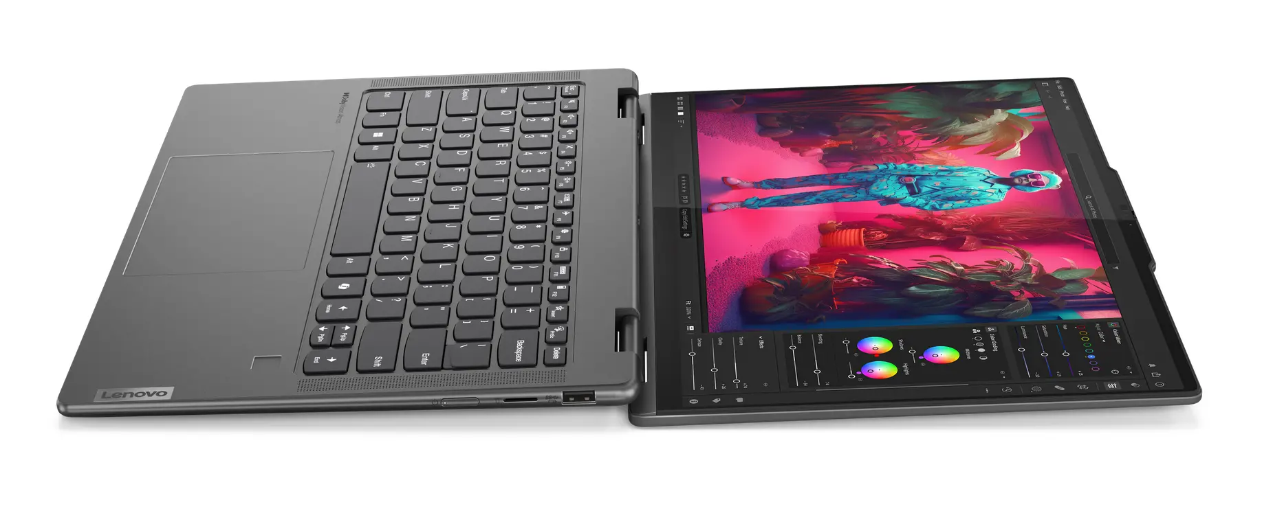 Laptop 2w1 Lenovo Yoga 7 14AHP9 OLED 14" R5 8640HS 16GB RAM 1TB Dysk SSD Win11 Szary