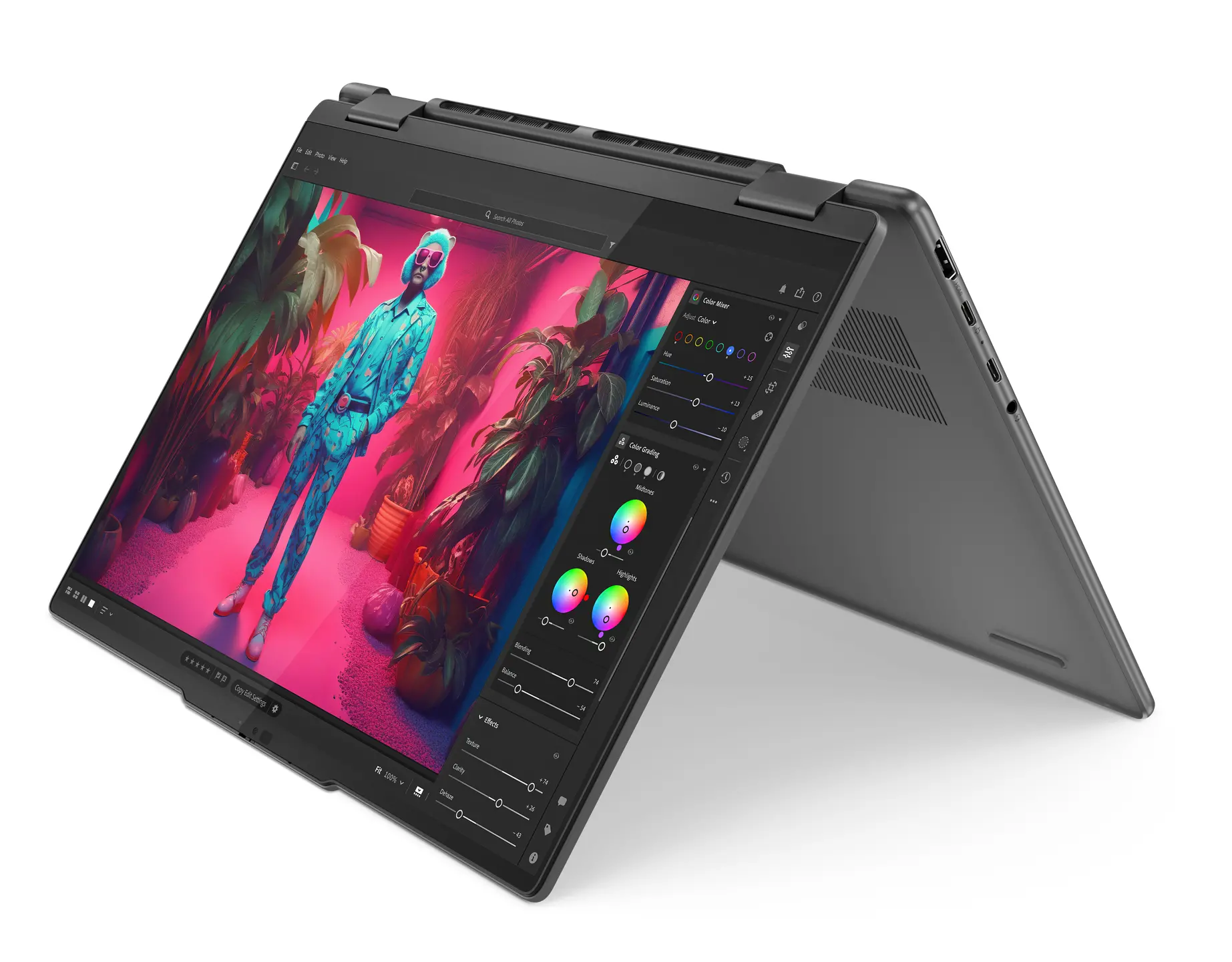 Laptop 2w1 Lenovo Yoga 7 14AHP9 OLED 14" R5 8640HS 16GB RAM 1TB Dysk SSD Win11 Szary