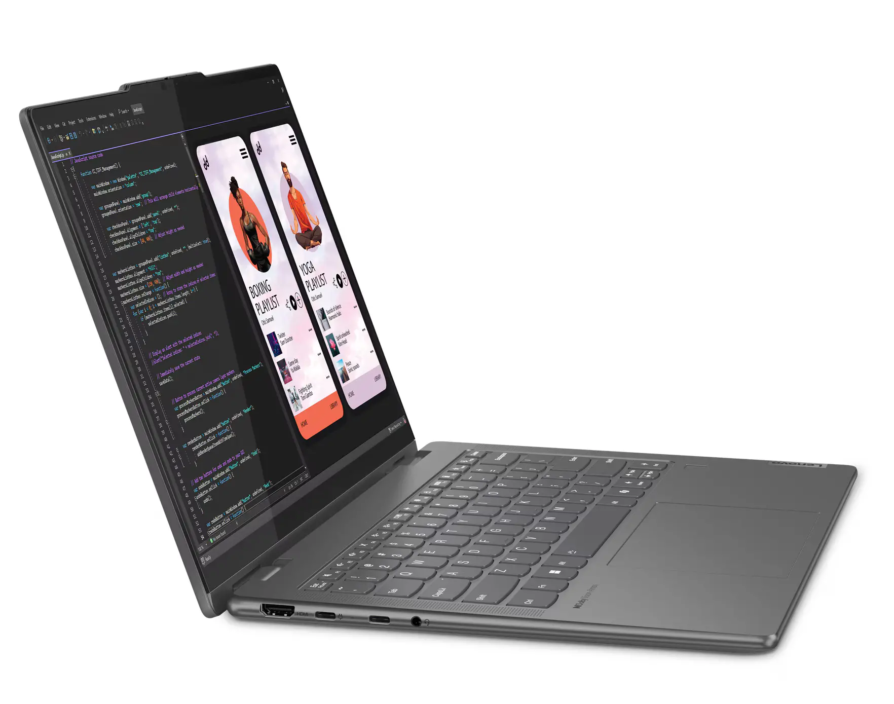 Laptop 2w1 Lenovo Yoga 7 14AHP9 OLED 14" R5 8640HS 16GB RAM 1TB Dysk SSD Win11 Szary