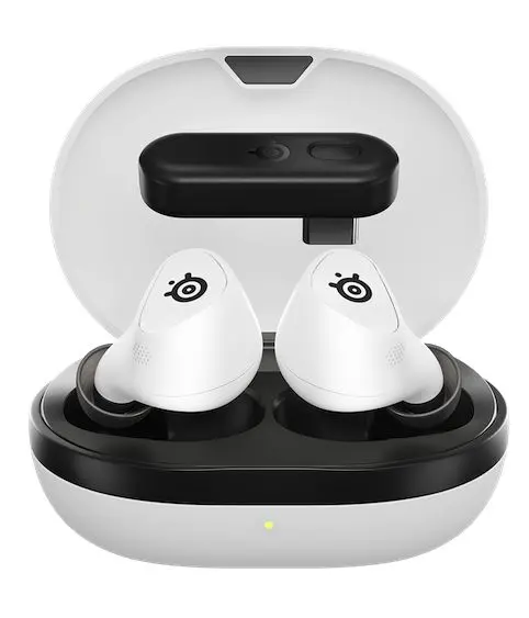 Słuchawki bezprzewodowe z mikrofonem SteelSeries Arctis GameBuds PlayStation Dokanałowe Biały
