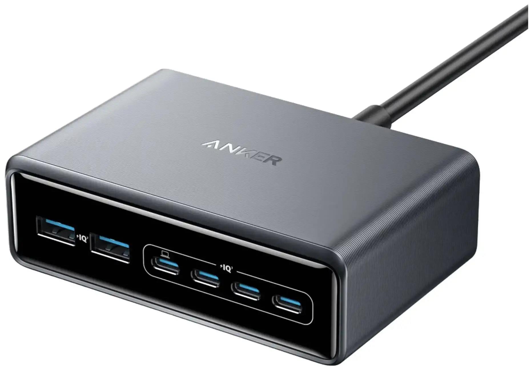 Ładowarka sieciowa Anker Prime 200W GaN 4xUSB-C 2xUSB Czarny