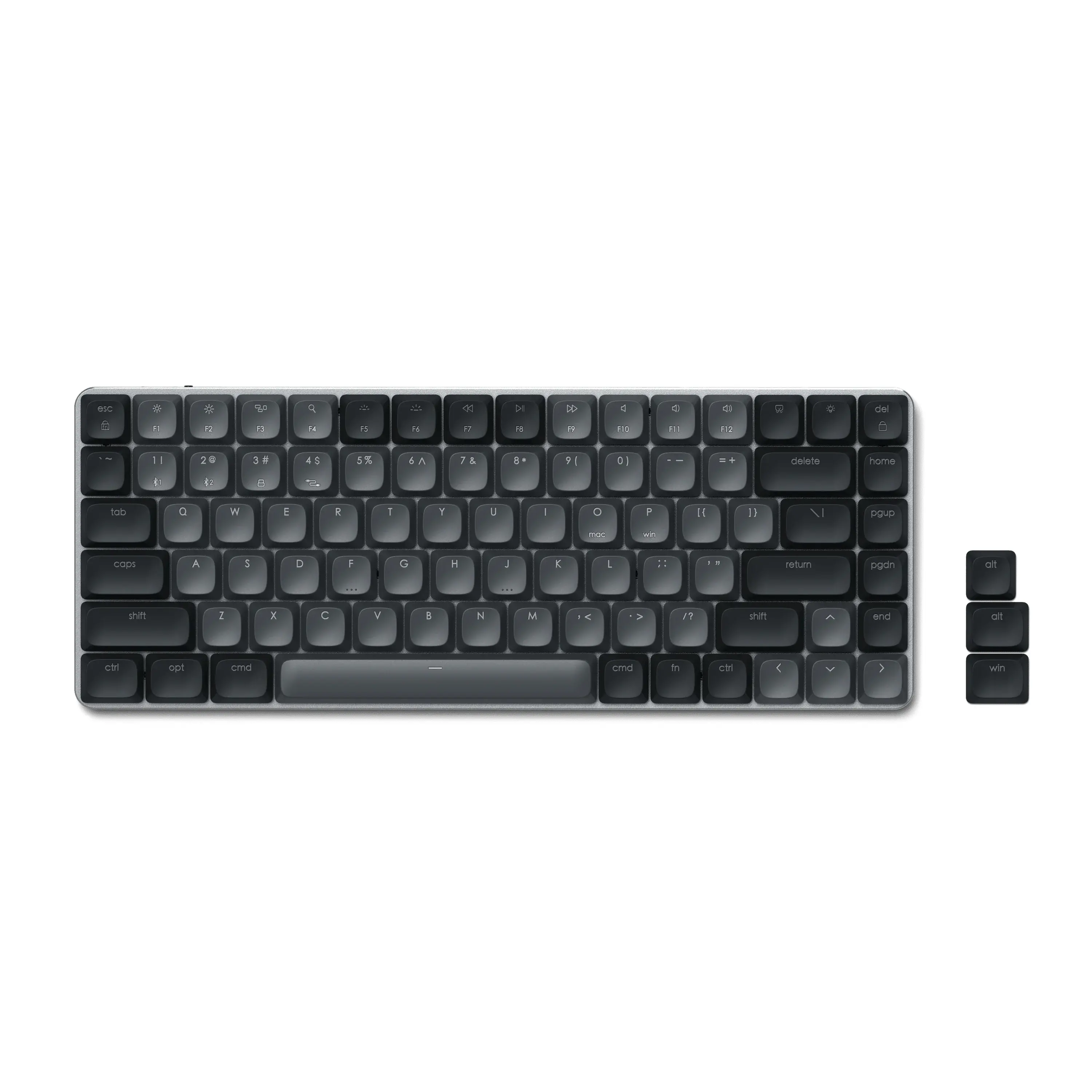 Klawiatura mechaniczna Satechi SM1 Slim Brown Switches Czarny