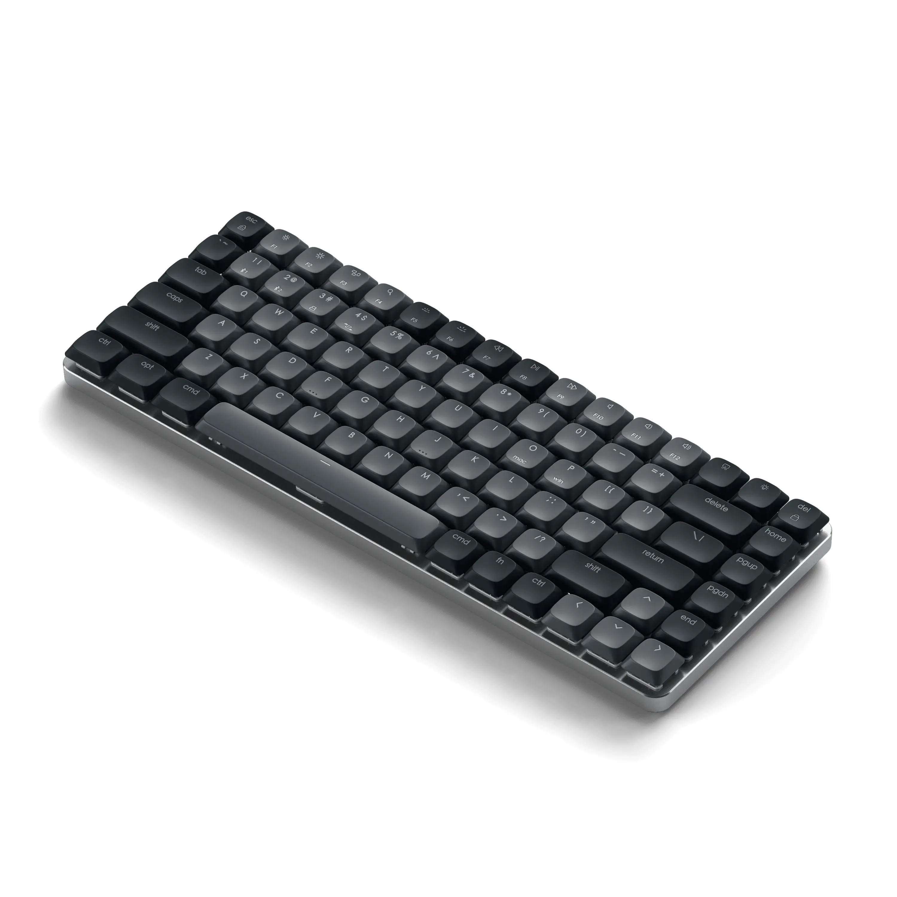 Klawiatura mechaniczna Satechi SM1 Slim Brown Switches Czarny