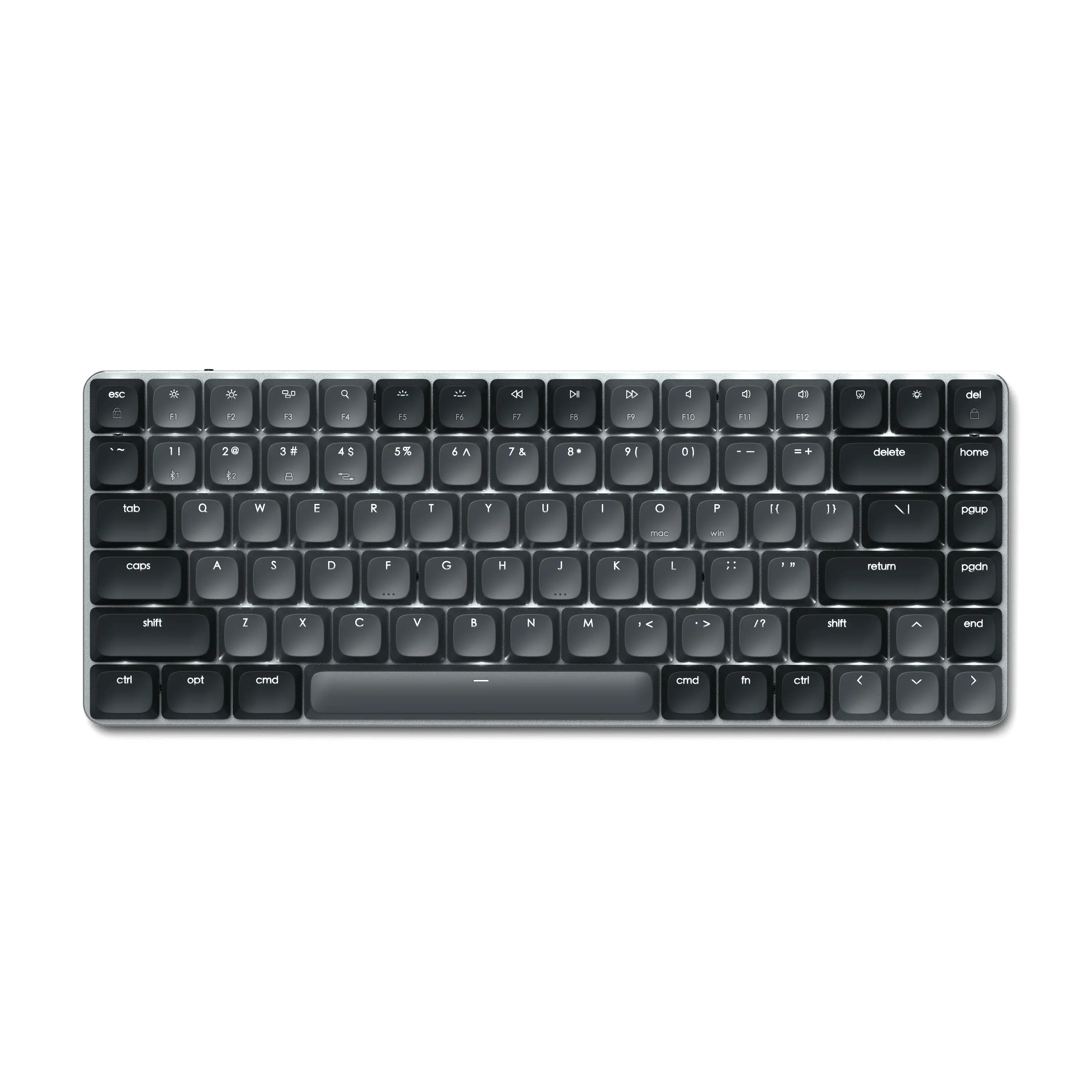 Klawiatura mechaniczna Satechi SM1 Slim Brown Switches Czarny