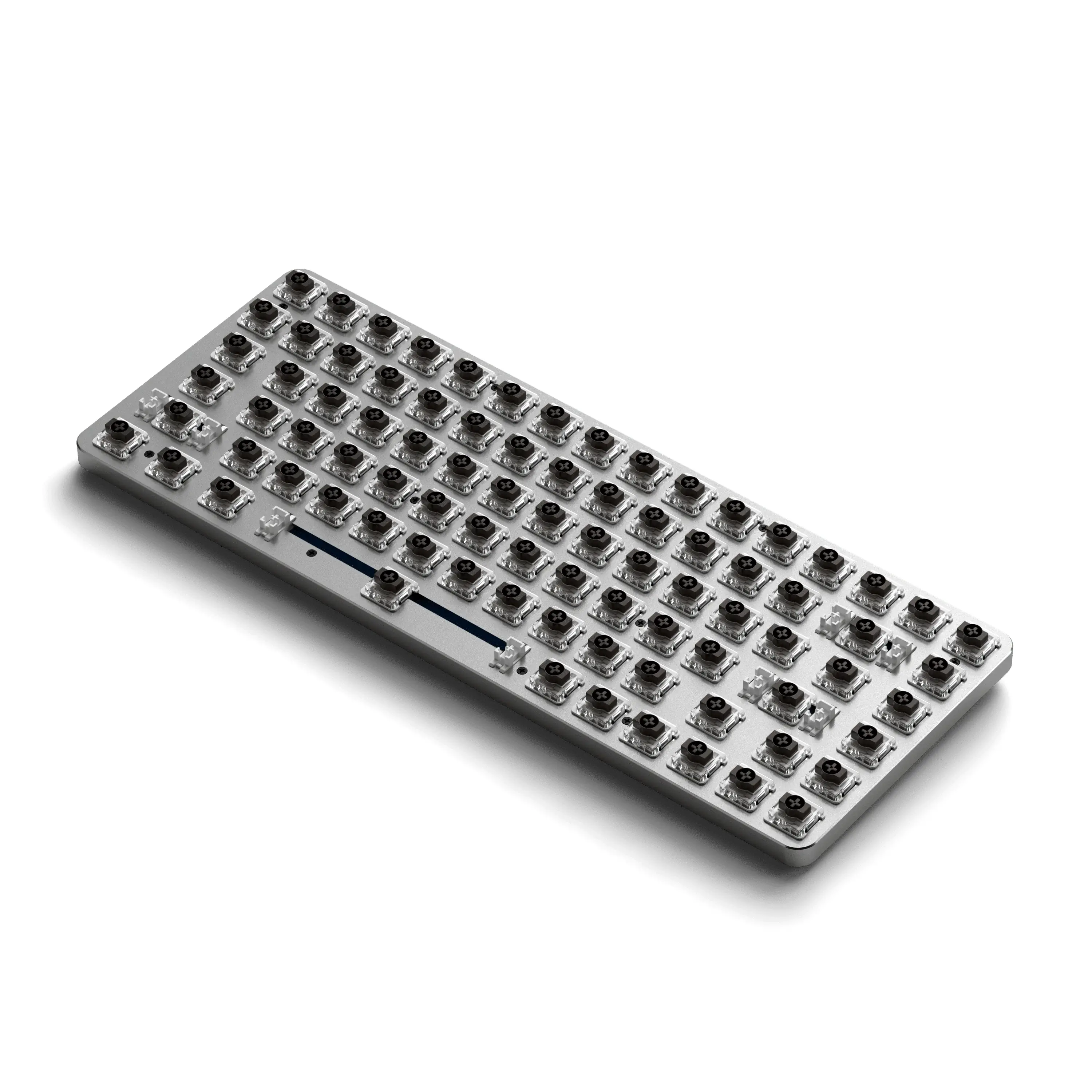 Klawiatura mechaniczna Satechi SM1 Slim Brown Switches Biały
