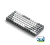 Klawiatura mechaniczna Satechi SM1 Slim Brown Switches Biały
