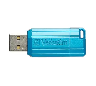 PenDrive Verbatim PinStripe 128GB USB 2.0 Niebieski