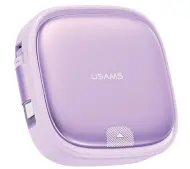 USAMS 3w1 USB do MicroUSB/USB-C/Lightning 60W Fioletowy