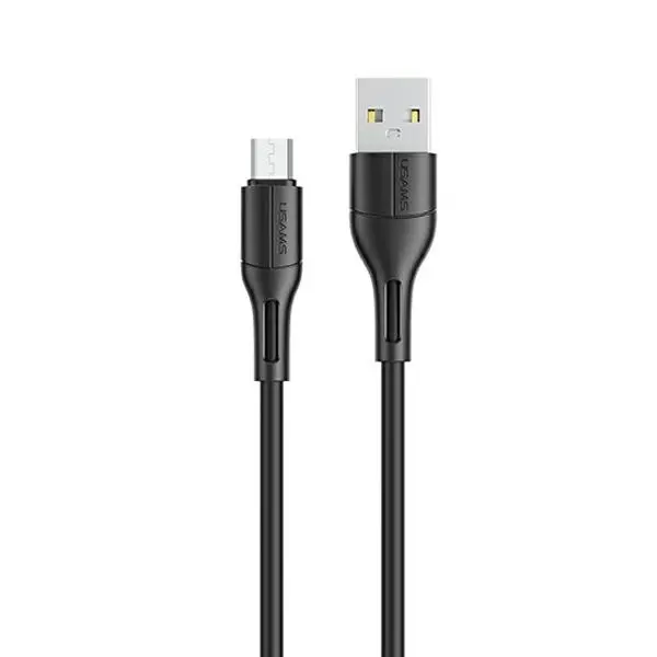 Kabel USAMS USB do microUSB 2A Fast Charge 1m Czarny