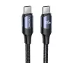Kabel USAMS USB-C do USB-C 100W PD Fast Charge 3m Czarny